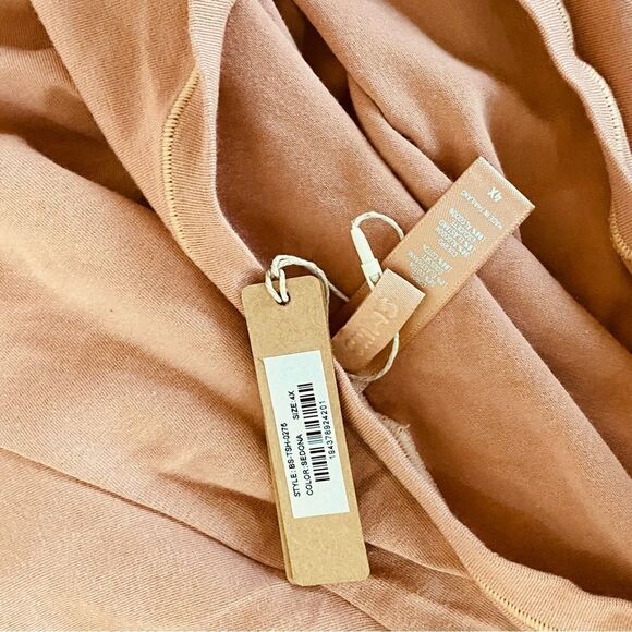 SKIMS Sedona Cotton Jersey T-Shirt Thong Bodysuit Sz 4X NWT - Picture 6 of 11